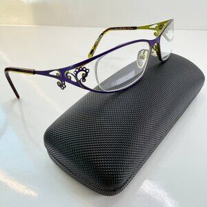 J.F. Rey “Lisette 7040” Designer Eyeglasses – Unique Artistic Frame